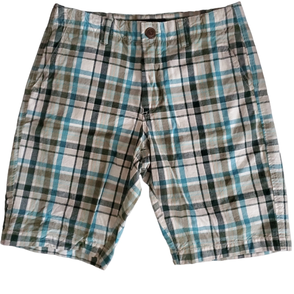 Aeropostale Plaid Classic Shorts Men 28